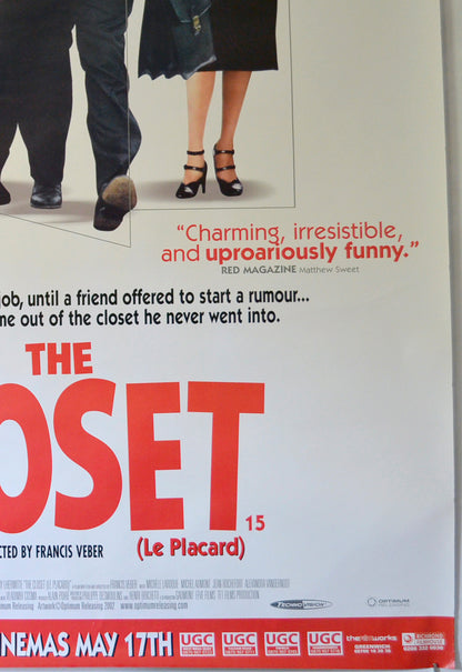 THE CLOSET (Bottom Right) Cinema 4 Sheet Movie Poster 