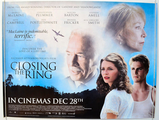 Closing The Ring  Original British Quad Poster - Film Poster - Movie Poster