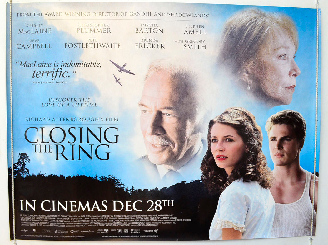 Closing The Ring  Original British Quad Poster - Film Poster - Movie Poster