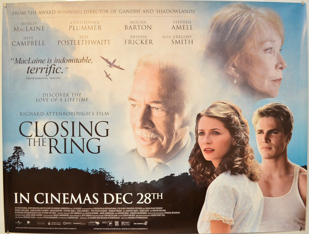 Closing The Ring  Original Quad Poster - Film Poster - Movie Poster