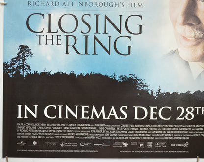 CLOSING THE RING (Bottom Left) Cinema Quad Movie Poster 