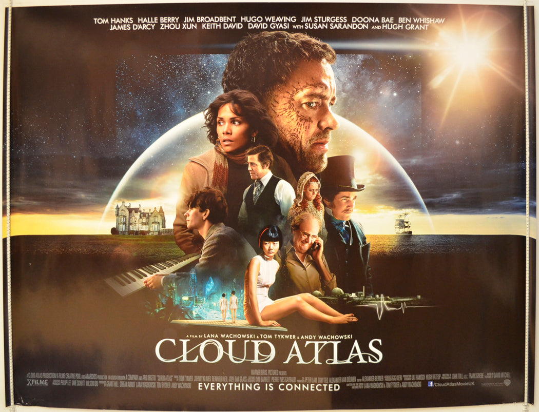 Cloud Atlas  Original Quad Poster - Film Poster - Movie Poster 