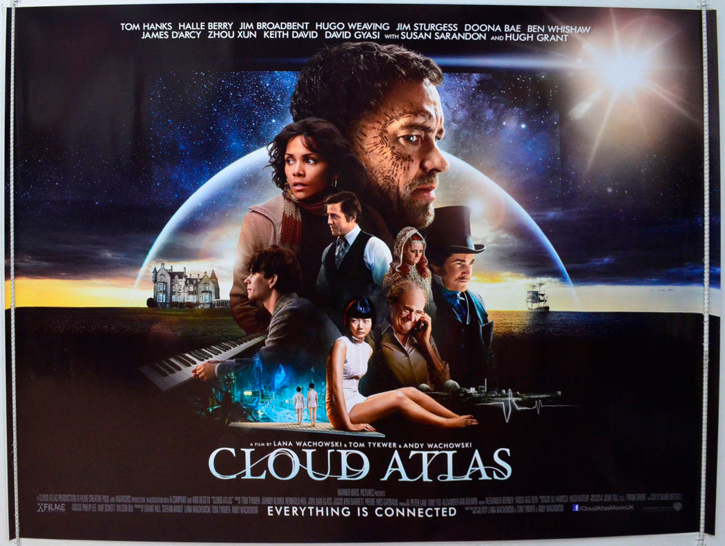 Cloud Atlas Original British Quad Poster - Film Poster - Movie Poster 