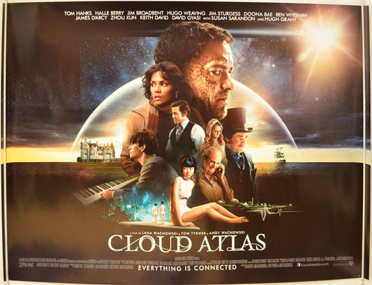 Cloud Atlas  Original Quad Poster - Film Poster - Movie Poster 