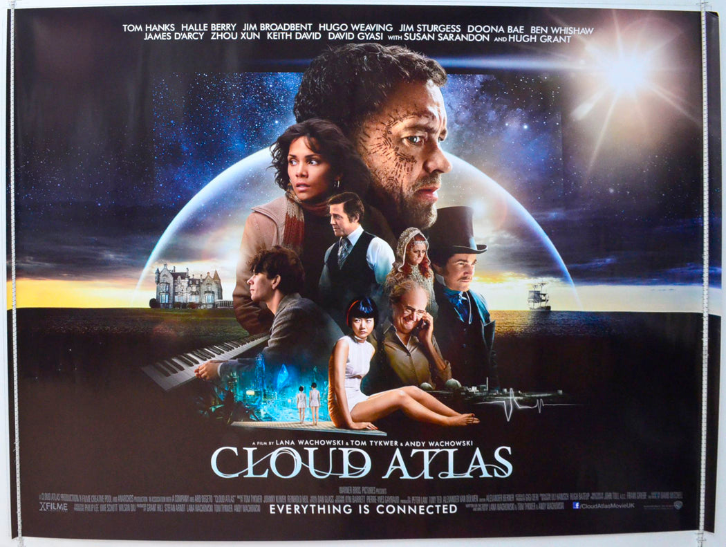 Cloud Atlas Original British Quad Poster - Film Poster - Movie Poster 