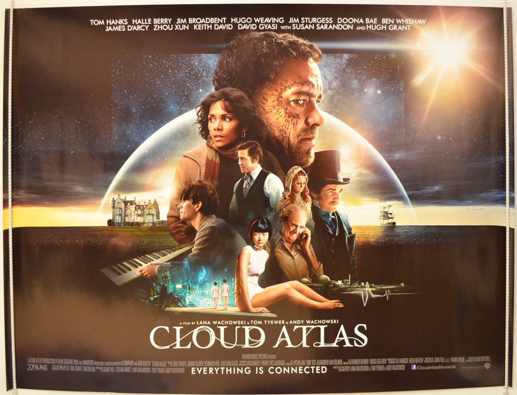 Cloud Atlas  Original Quad Poster - Film Poster - Movie Poster 