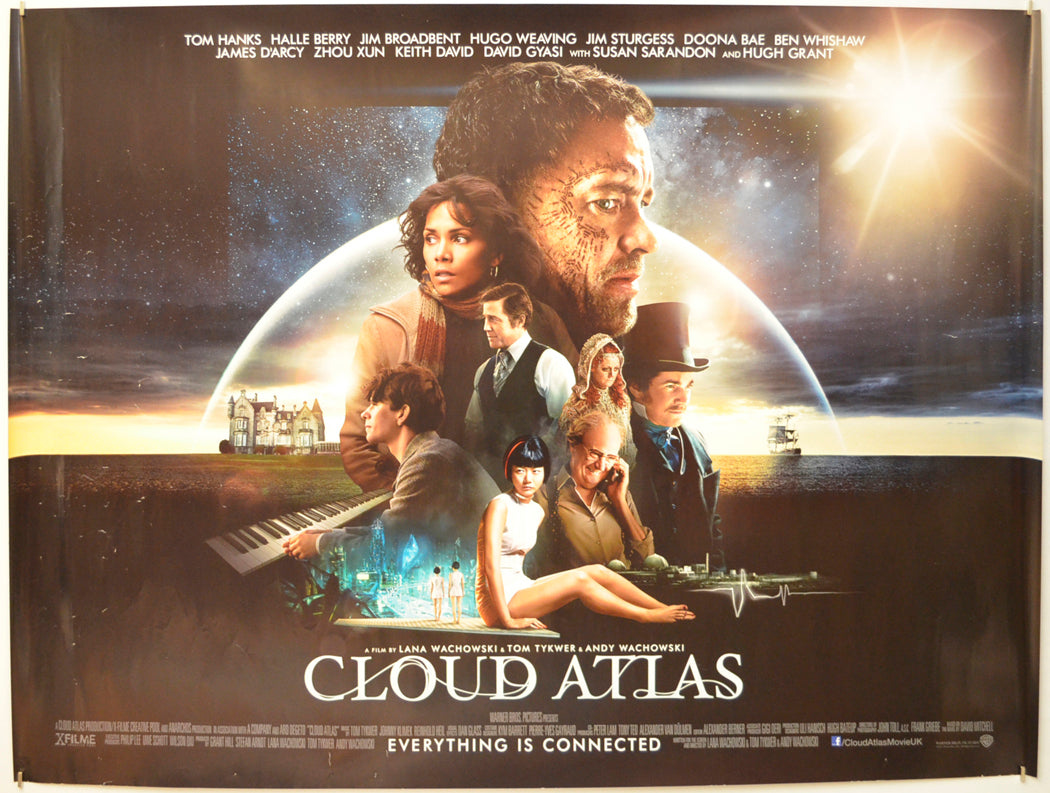 Cloud Atlas Original Quad Poster - Film Poster - Movie Poster