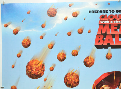 CLOUDY WITH A CHANCE OF MEATBALLS (Top Left) Cinema Quad Movie Poster 