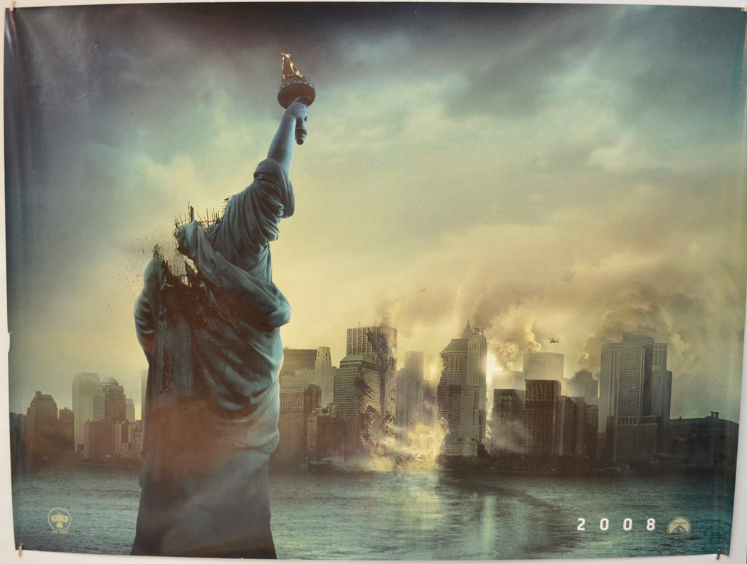 Cloverfield  (Teaser / Advance Version) Original Quad Poster - Film Poster - Movie Poster