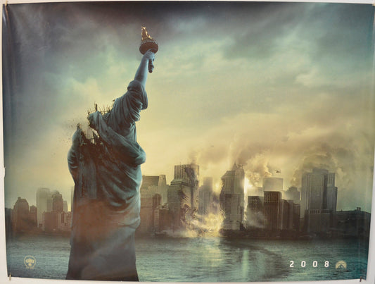 Cloverfield  (Teaser / Advance Version) Original Quad Poster - Film Poster - Movie Poster