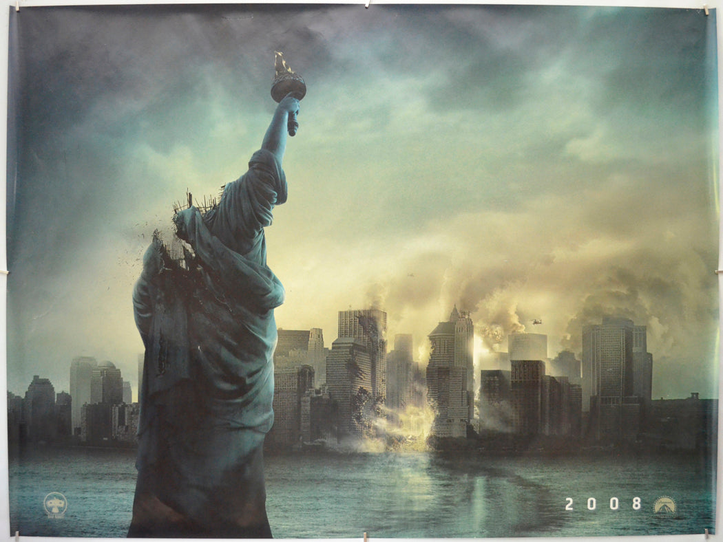 Cloverfield (Teaser / Advance Version) Original Quad Poster - Film Poster - Movie Poster