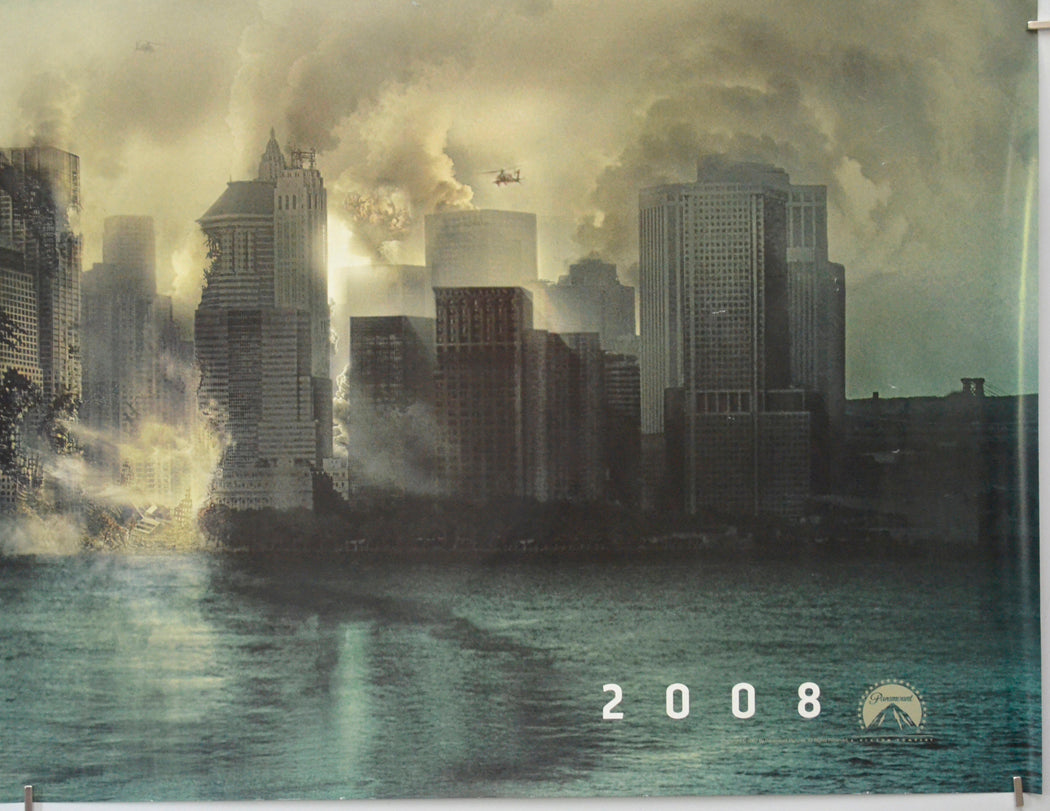 CLOVERFIELD (Bottom Right) Cinema Quad Movie Poster 