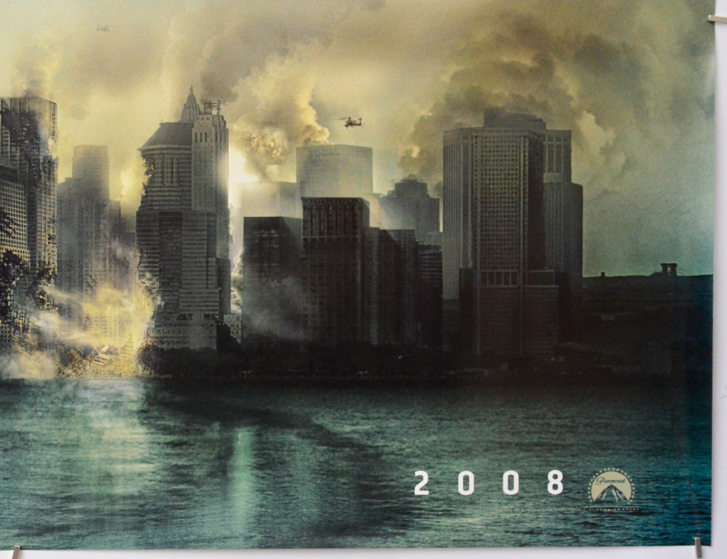 Cloverfield (Bottom Right) Cinema Quad Movie Poster 