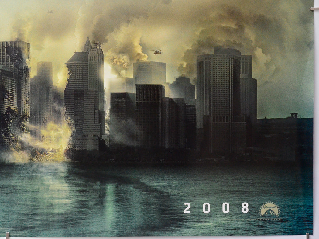 Cloverfield (Bottom Right) Cinema Quad Movie Poster 