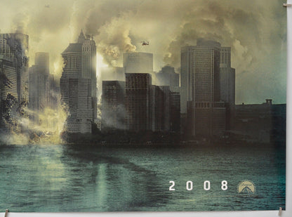 Cloverfield (Bottom Right) Cinema Quad Movie Poster 