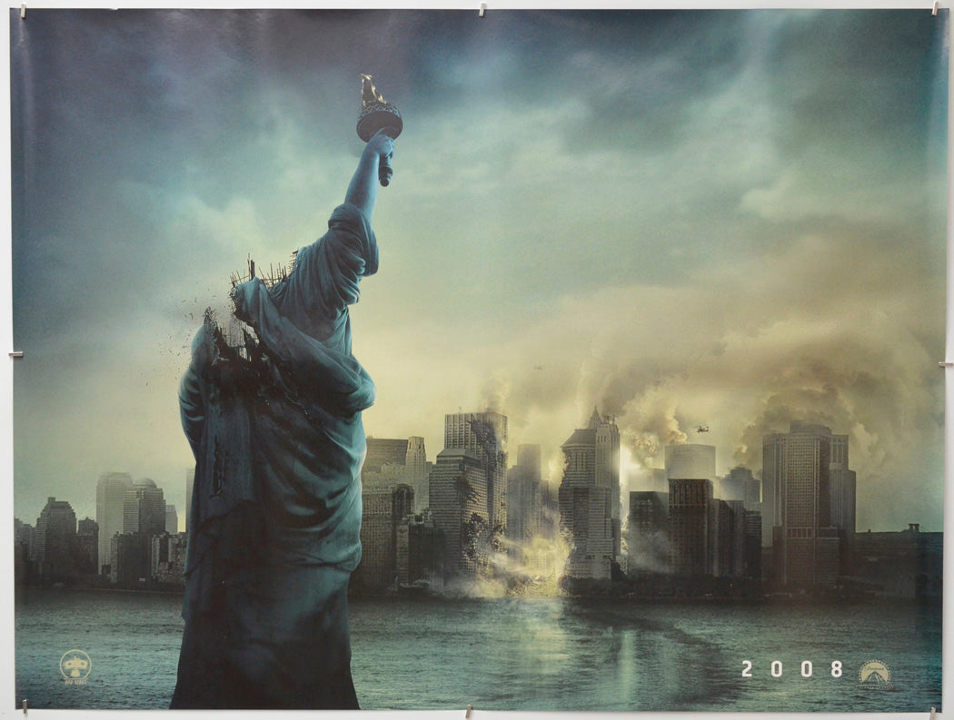 Cloverfield - Original Quad Poster - Film Poster - Movie Poster