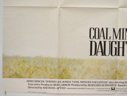 COAL MINER’S DAUGHTER (Bottom Left) Cinema Quad Movie Poster 