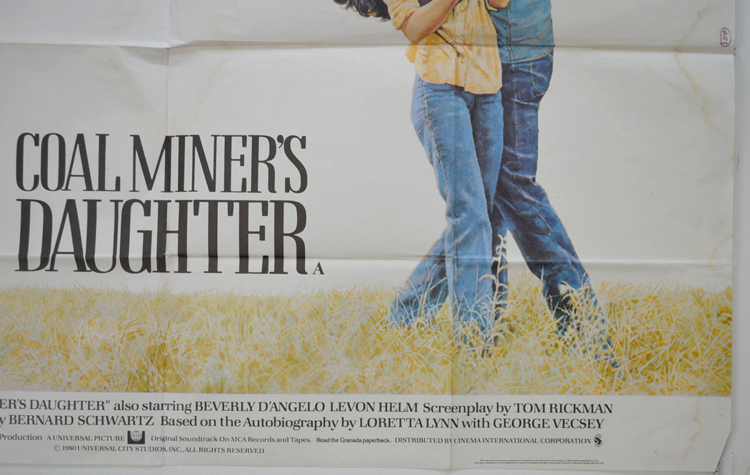 COAL MINER’S DAUGHTER (Bottom Right) Cinema Quad Movie Poster 