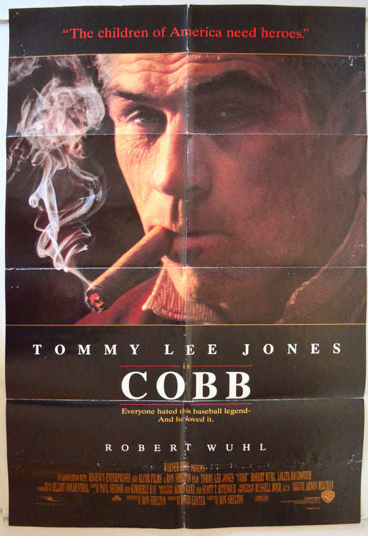 Cobb  Original One Sheet Poster - Film Poster - Movie Poster