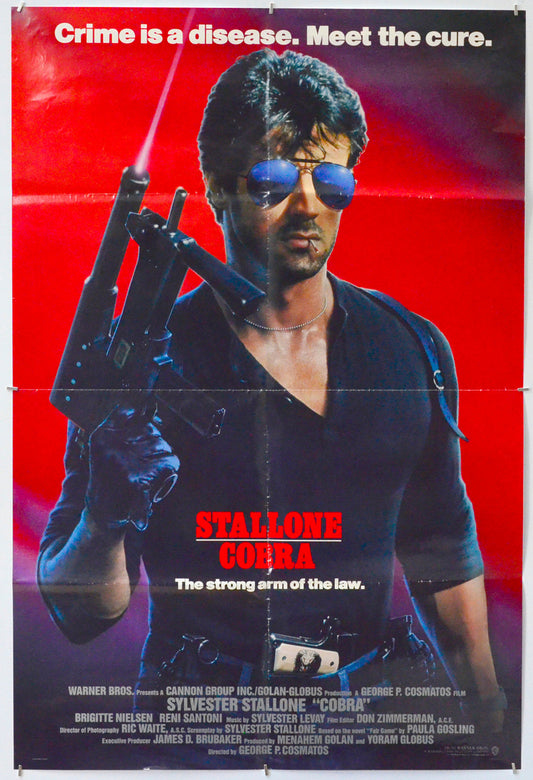 Cobra - Original One Sheet Poster - Film Poster - Movie Poster 