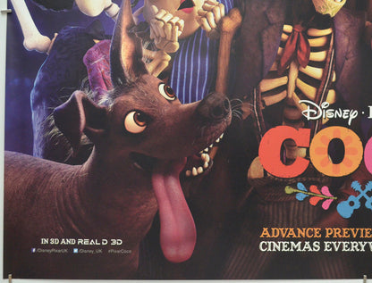 Coco (Bottom Left) Cinema Quad Movie Poster 