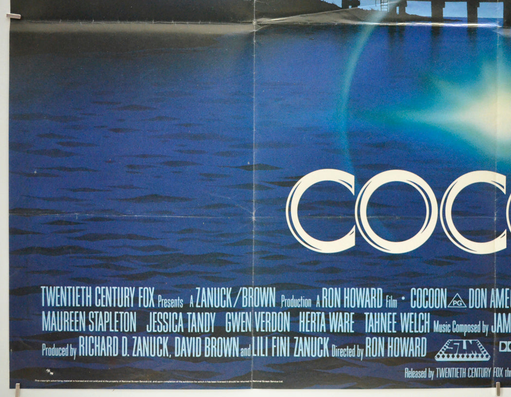 COCOON (Bottom Left) Cinema Quad Movie Poster 