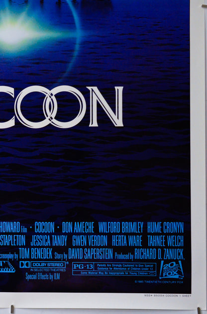 Cocoon (Bottom Right) Cinema One Sheet Movie Poster 