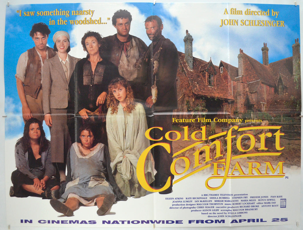 Cold Comfort Farm Original Quad Poster - Film Poster - Movie Poster