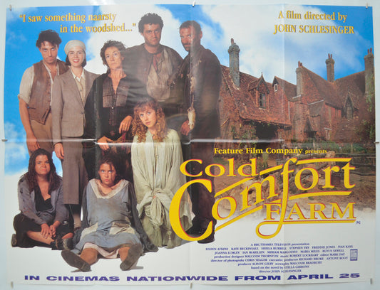 Cold Comfort Farm Original Quad Poster - Film Poster - Movie Poster