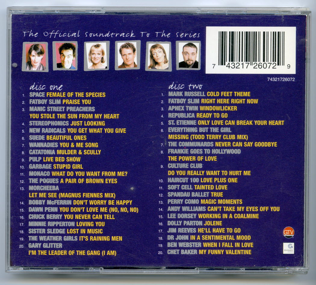 COLD FEET Original CD Soundtrack (back) 