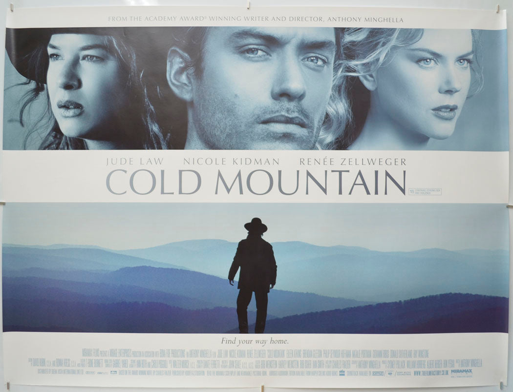 Cold Mountain Original Quad Poster - Film Poster - Movie Poster