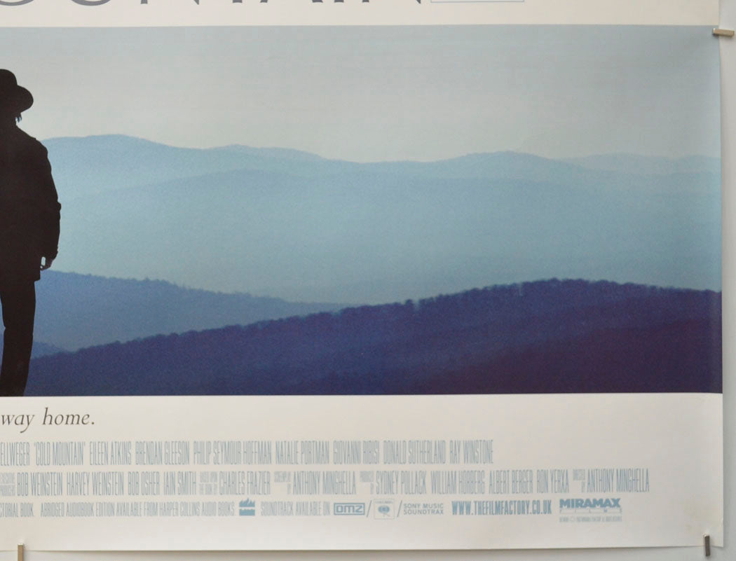 COLD MOUNTAIN (Bottom Right) Cinema Quad Movie Poster 