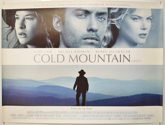 Cold Mountain Original Quad Poster - Film Poster - Movie Poster  