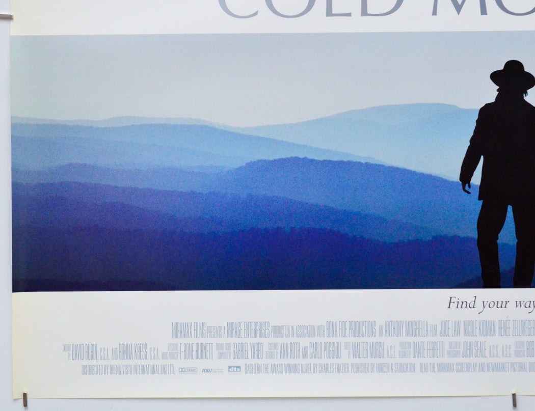 Cold Mountain (Bottom Left) Cinema Quad Movie Poster 