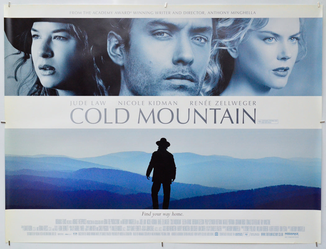 Cold Mountain - Original Quad Poster - Film Poster - Movie Poster