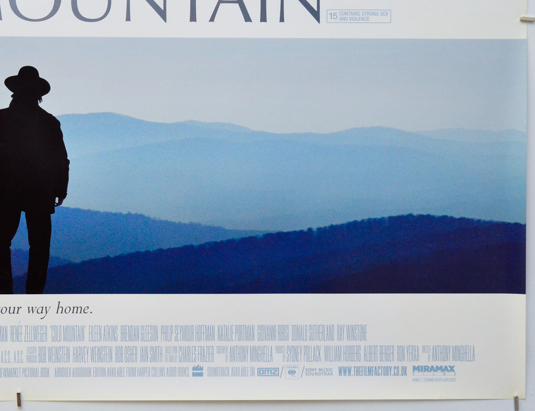 Cold Mountain (Bottom Right) Cinema Quad Movie Poster 