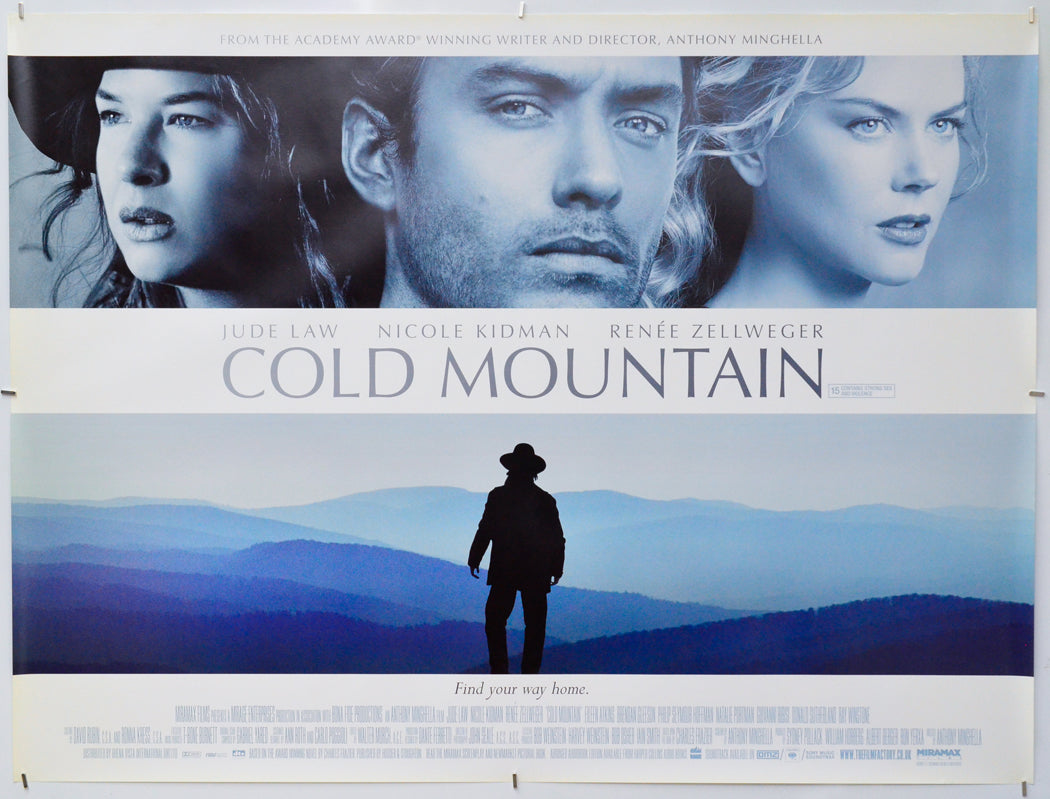 Cold Mountain - Original Quad Poster - Film Poster - Movie Poster