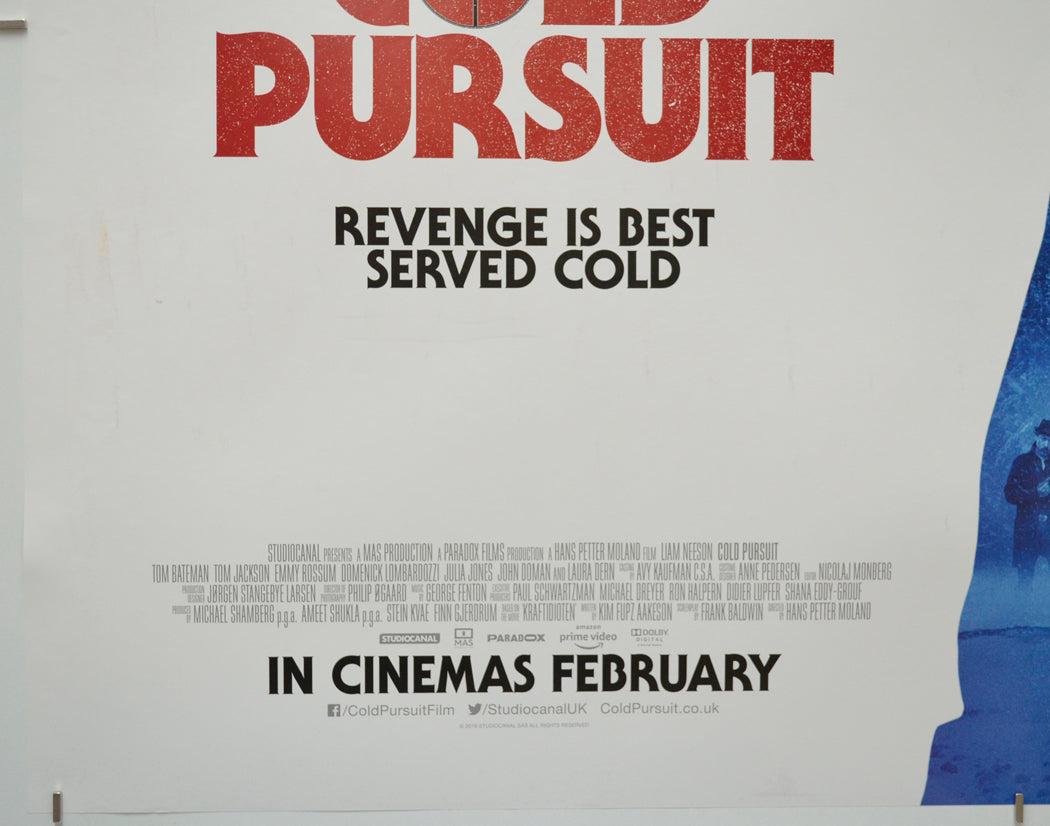 Cold Pursuit (Bottom Left) Cinema Quad Movie Poster 