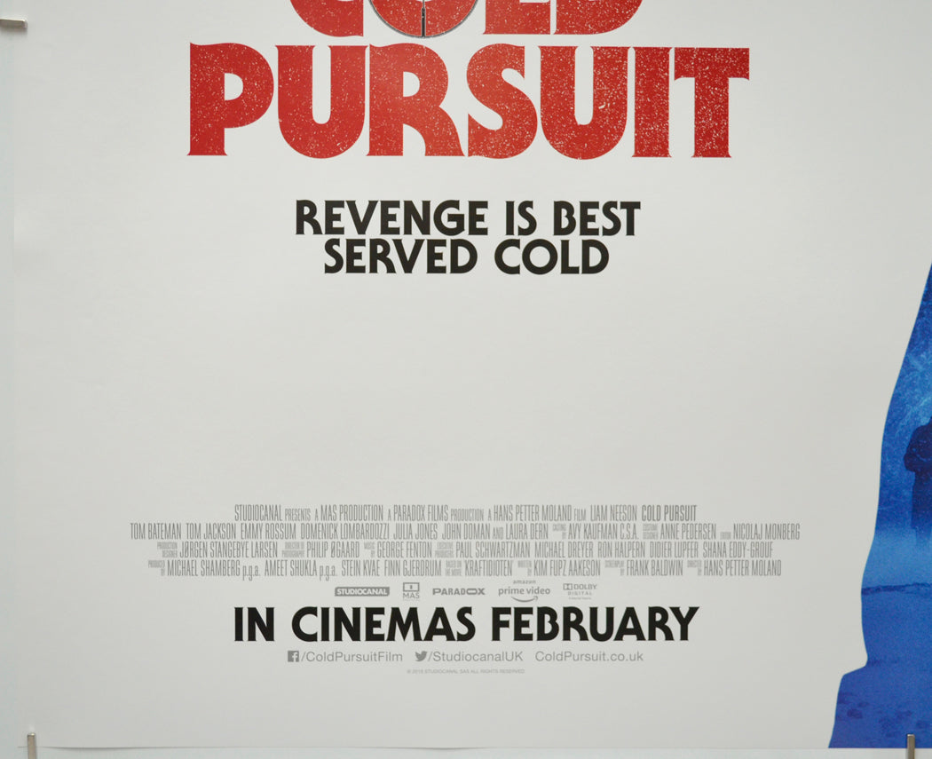 Cold Pursuit (Bottom Left) Cinema Quad Movie Poster 