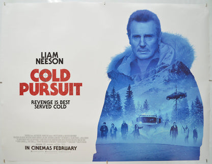 Cold Pursuit - Original Quad Poster - Film Poster - Movie Poster