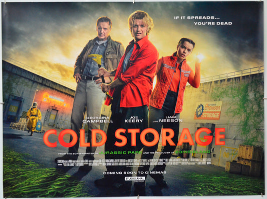 Cold Storage - Original Quad Poster - Film Poster - Movie Poster