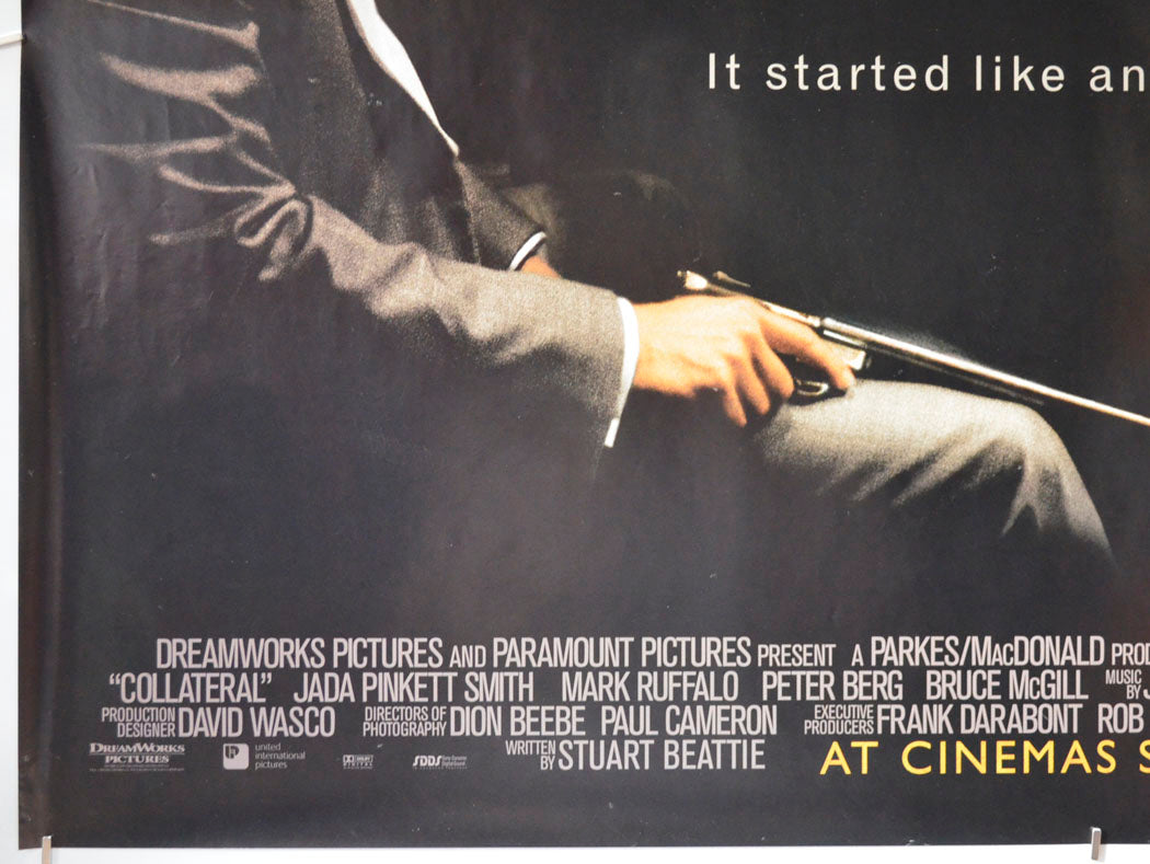 COLLATERAL (Bottom Left) Cinema Quad Movie Poster 