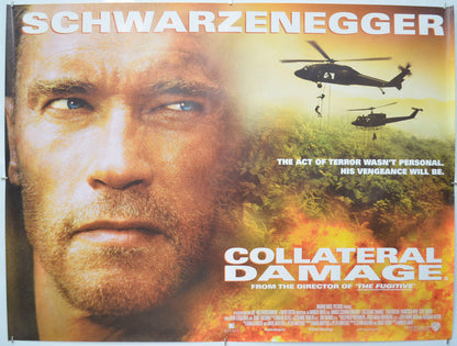 Collateral Damage Original Quad Poster - Film Poster - Movie Poster