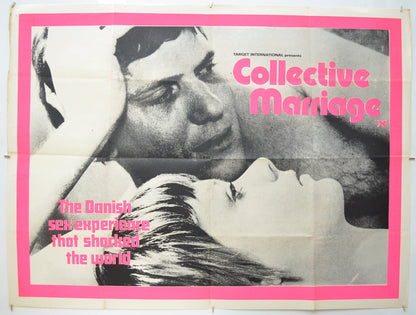 Collective Marriage (a.k.a. Mariage collectif) Original Quad Poster - Film Poster - Movie Poster