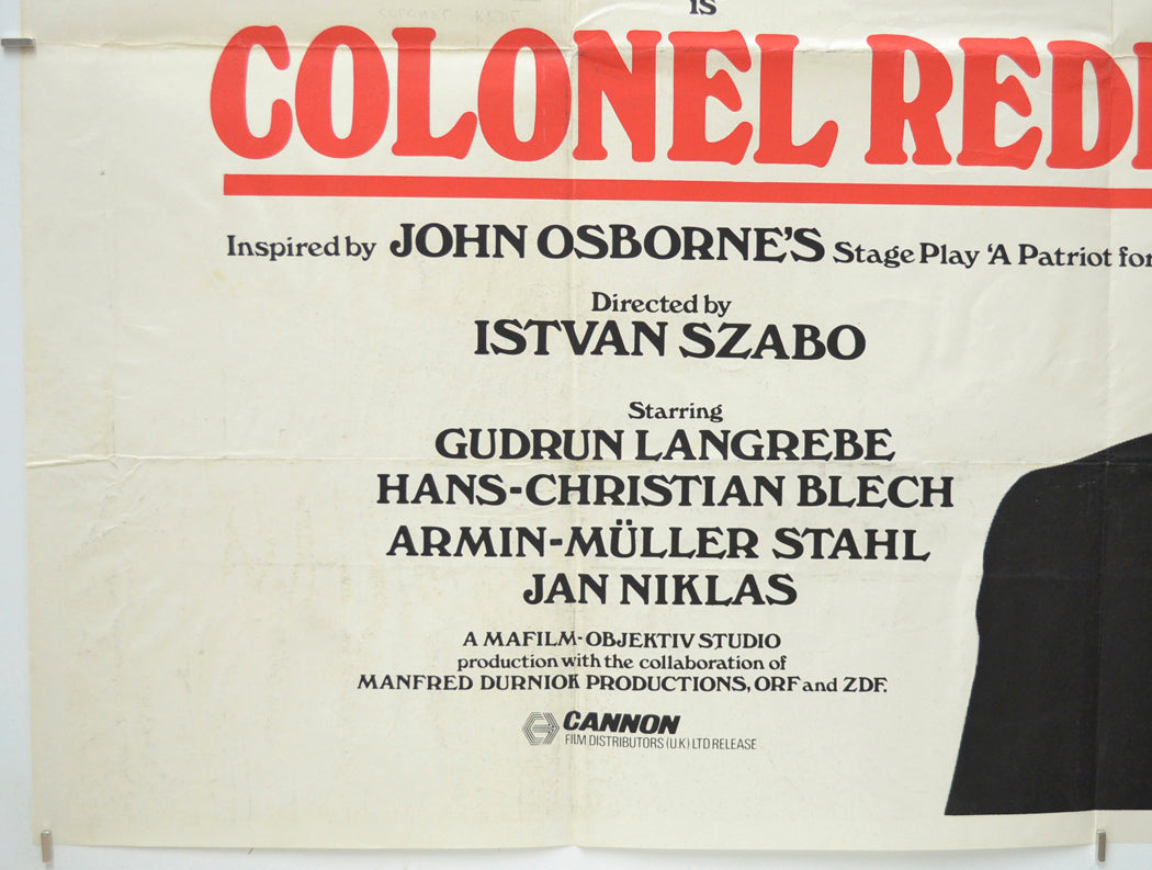 COLONEL REDL (Bottom Left) Cinema Quad Movie Poster 