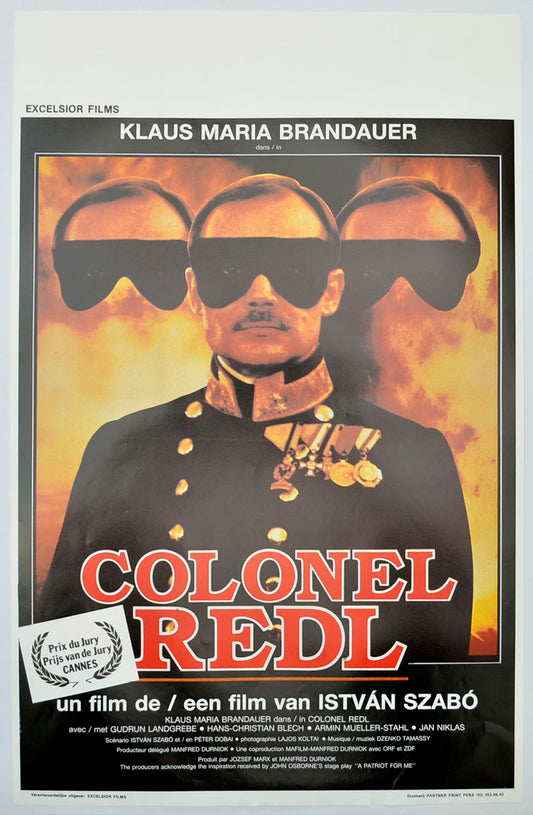 Colonel Redl (a.k.a Oberst Redl) Original Belgian Poster - Film Poster - Movie Poster