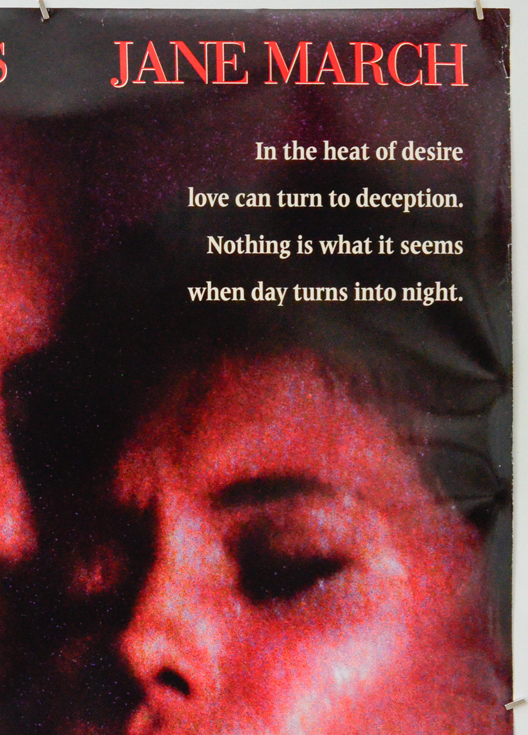 Color Of Night (Top Right) Cinema One Sheet Movie Poster 