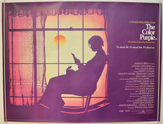 The Color Purple Original Quad Poster - Film Poster - Movie Poster  
