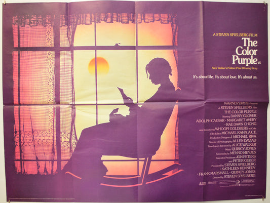 The Color Purple  Original Quad Poster - Film Poster - Movie Poster
