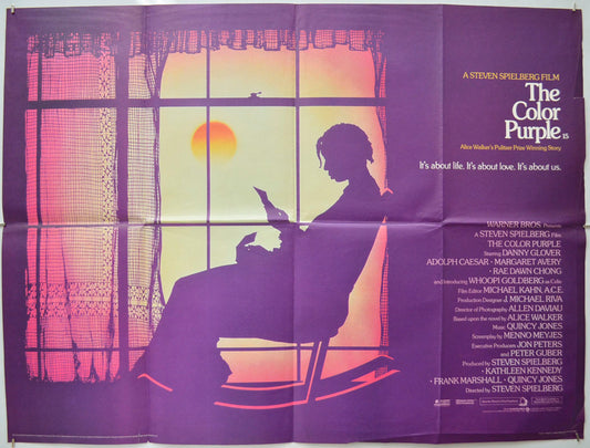 The Color Purple Original Quad Poster - Film Poster - Movie Poster